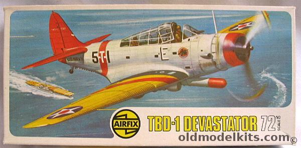 Airfix 1/72 Douglas TBD-1 Devastator, 02034-9 plastic model kit